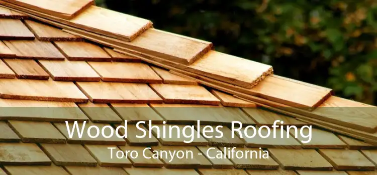 Wood Shingles Roofing Toro Canyon - California